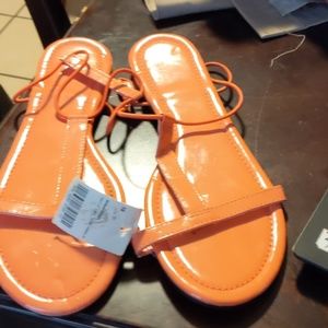 Mix It Starburst Orange Sandles